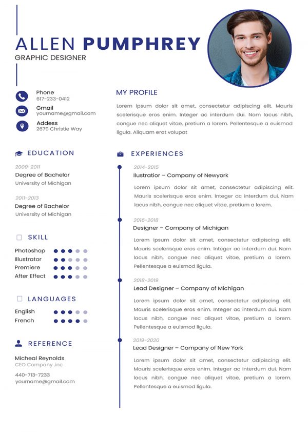 Best Curriculum Vitae Template For Download In Word Format Riset