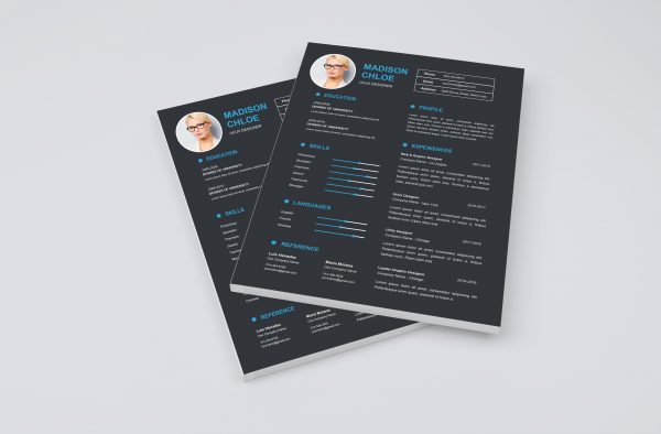 Clean & Professional Editable Word CV Template