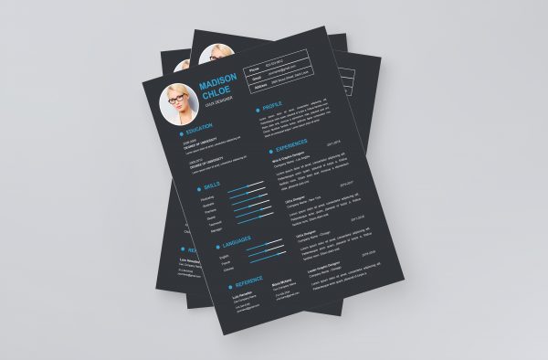 Clean & Professional Editable Word CV Template