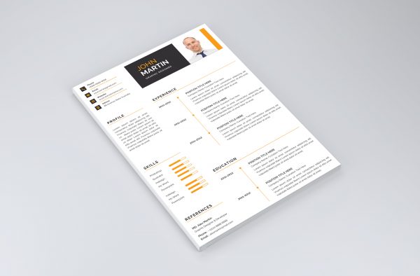 Clean and Creative Modern Resume Template