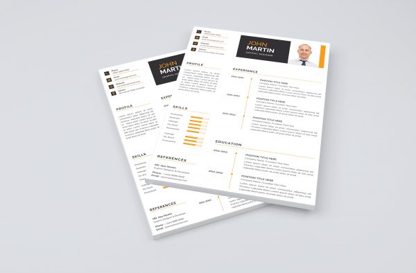 Clean and Creative Modern Resume Template