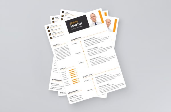 Clean and Creative Modern Resume Template