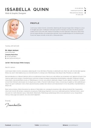 Cleaner Cover Letter Template