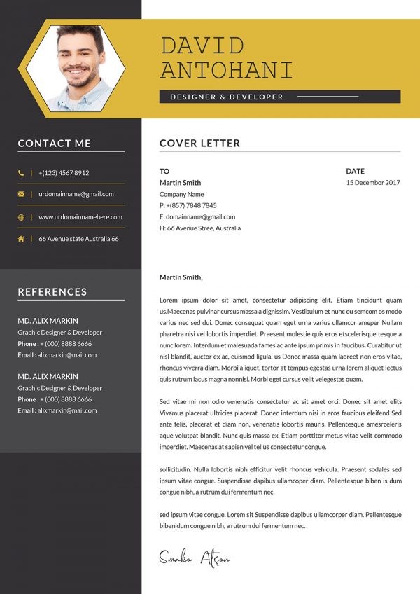 Creative Cover Letter Templates 2021