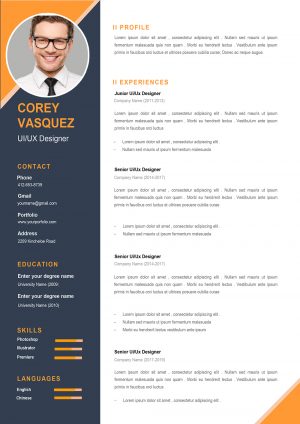 Creative Word Resume Template