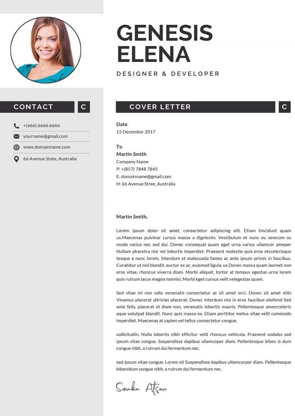 Executive Cover Letter Template