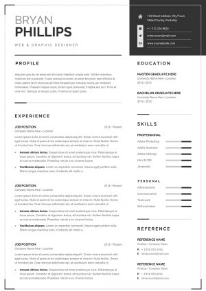 Microsoft Word Resume Templates