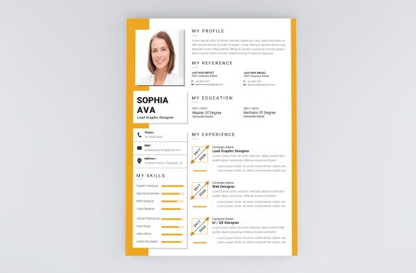 Modern Professional CV Template