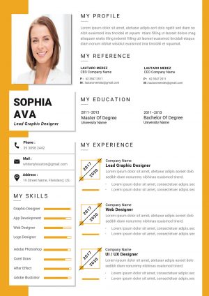 Modern Professional CV Template