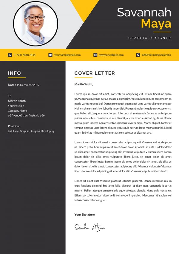 ms word cover letter template download