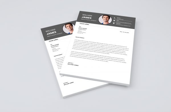 Professional Clean Cover Letter Template