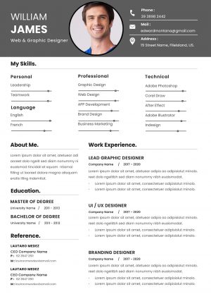 Professional Clean Resume Template