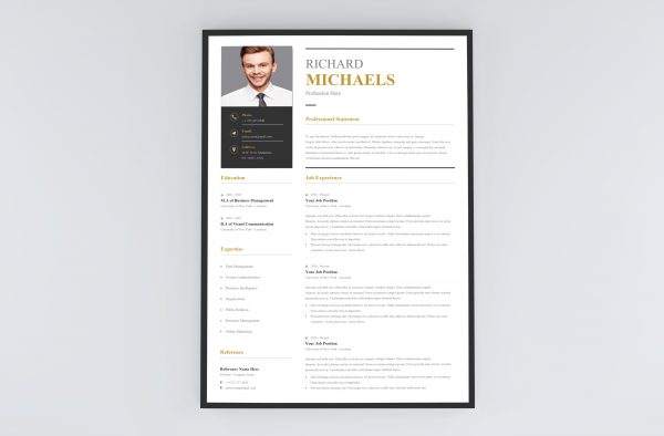 Professional Simple Resume Template