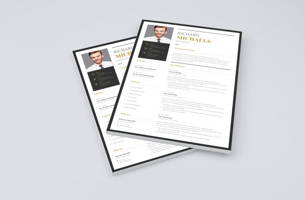 Professional Simple Resume Template