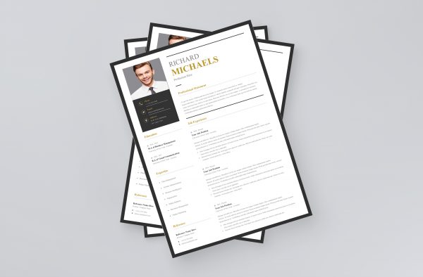 Professional Simple Resume Template