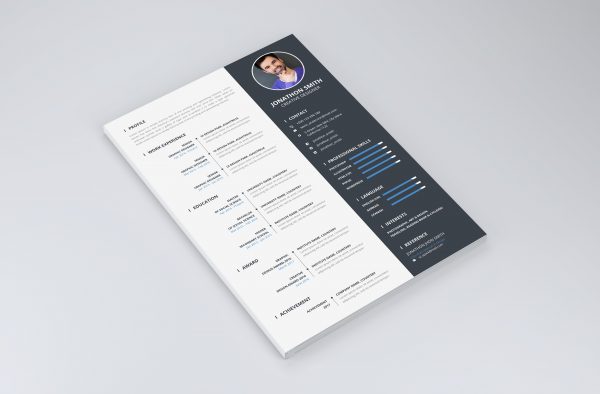 Resume Format CV Template