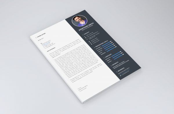 Resume Format Cover Letter Template