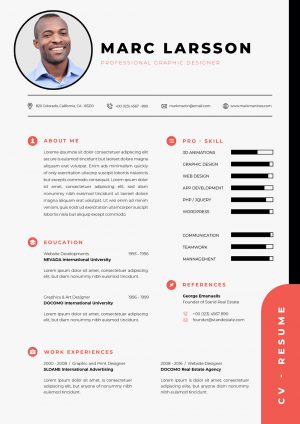 Simple & Professional CV Template