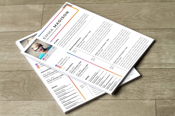 Clean CV Template