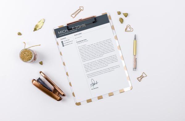 Clean Professional Cover Letter Template