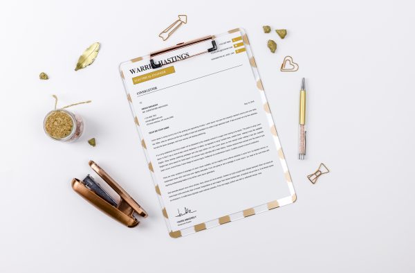 Modern Creative Cover Letter Template