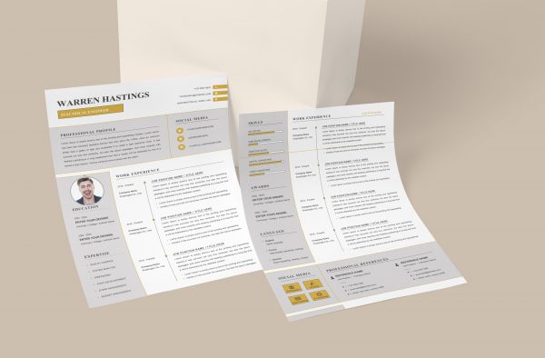 Modern Creative Resume Template