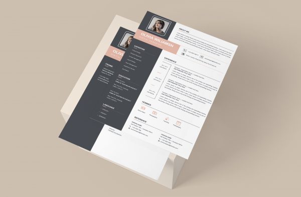 Modern Design Cover Letter Template