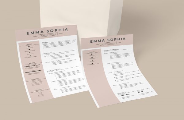 Original and Creative CV Template