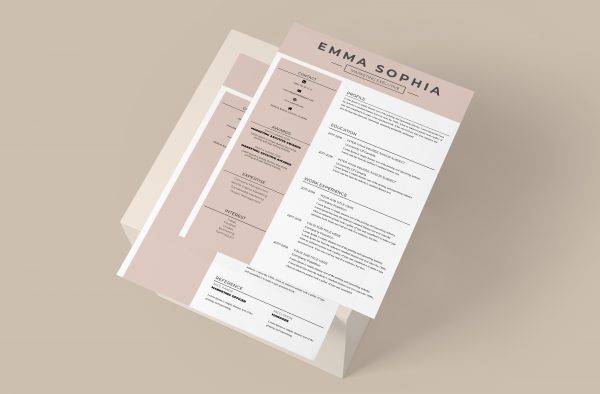 Original and Creative CV Template