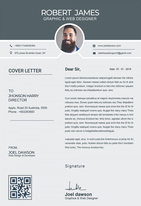 Simple Cover Letter Template