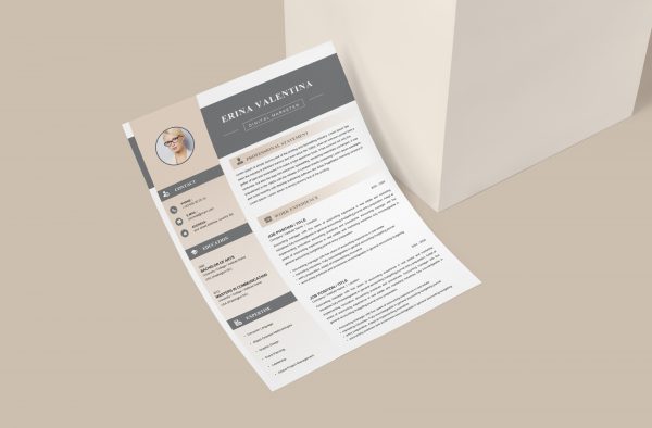 Simple Modern Resume Template