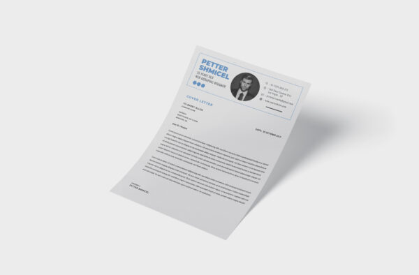 An ATS-Compatible Cover Letter Design is tailored to work seamlessly with Applicant Tracking Systems, featuring a clean layout