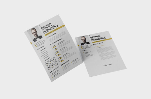 A Student Resume Layout provides a clear and professional design to showcase education, skills, and achievements.